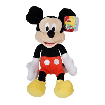 Mickey Mouse 9" Plush Stuffed Animal Doll Toy Kids Disney Bean Bag for sale online